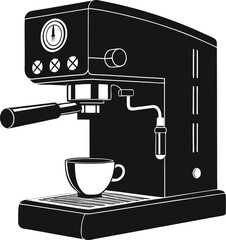 coffee machine vector