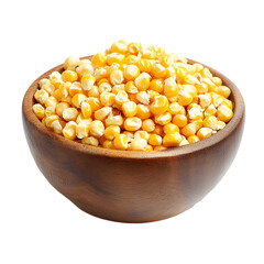 Sweet Corn Kernels: High-Res Image on white background