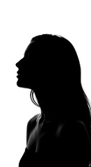 Silhouette of Serenity AI Generated