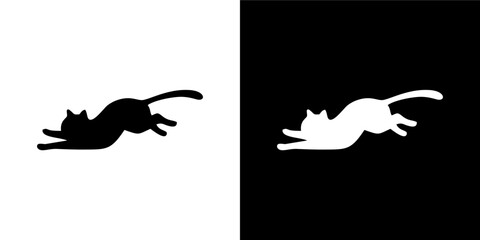 Curious Cat Facing Forward Variation  © iChan Design