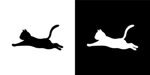Sleeping Cat Outline Variation  © iChan Design