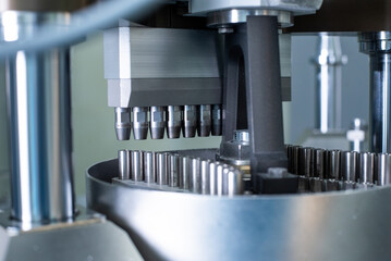 Medicine Machine in a factory