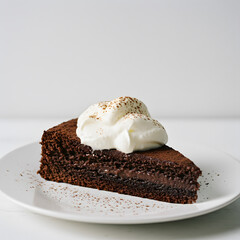 Chocolate Cake Slice