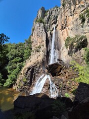 Majestic Cascade: Piscia di Ghjaddu Waterfall in Corsica