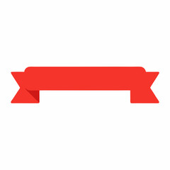 lower third ribbon button vector element