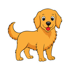 I love Cute Cartoon Dog Clipart