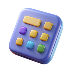 A blister pack displays isolated blue and red pills, essential medicine for health