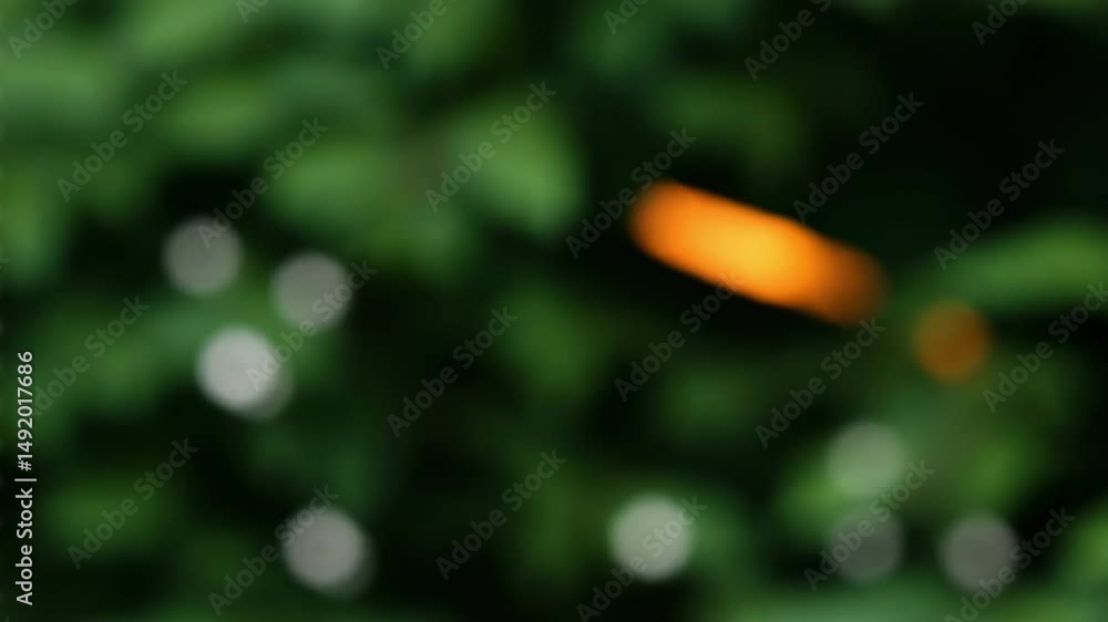 Aufkleber a softly blurred image of greenery capturing the essence of nature with abstract shapes and organic 