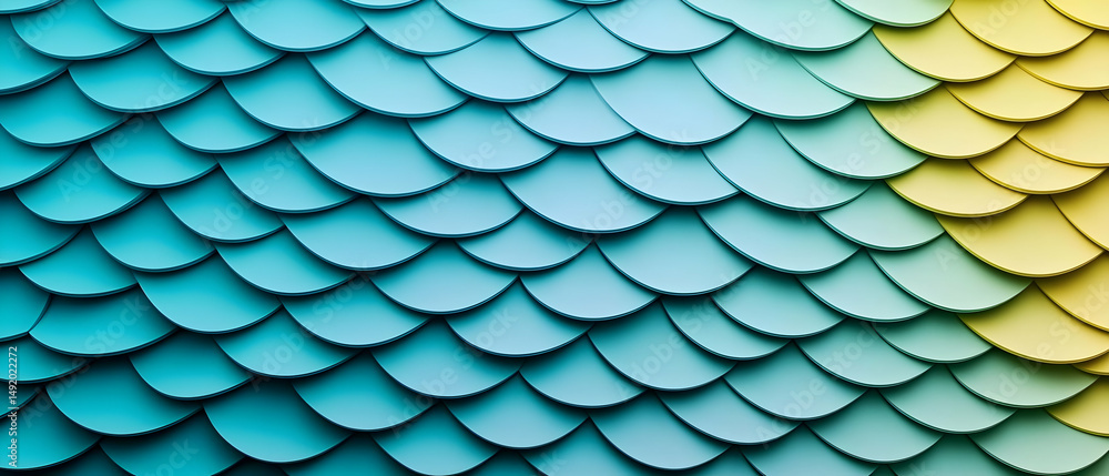 Poster abstract fish scale pattern gradient texture