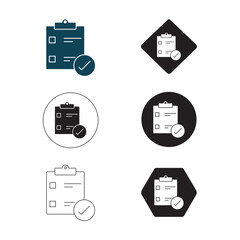Plan icon, Strategic Planning Framework, Your Roadmap to Success, Sheet, vector