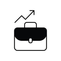 Business Boost Icon vector stock illustration