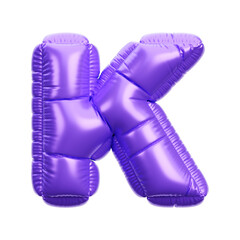 Alphabet ballon 3D icon render