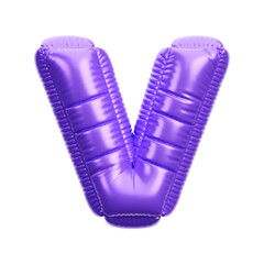 Alphabet ballon 3D icon render