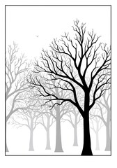 Winter's Silhouette