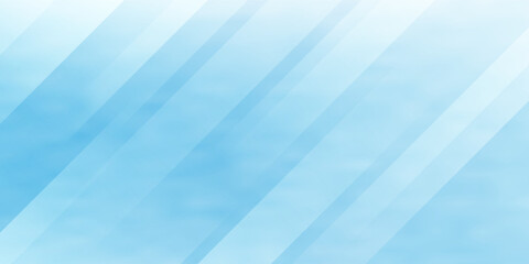 Paper Cut Blue color background abstract art vector