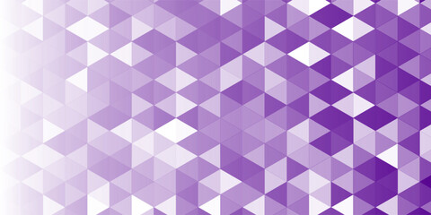 Light Purple Triangle Geometric Pattern Modern Abstract Background Vector