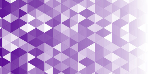 Fototapeta premium Light Purple Triangle Geometric Pattern Modern Abstract Background Vector