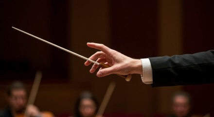 Orchestral Conductor Leading