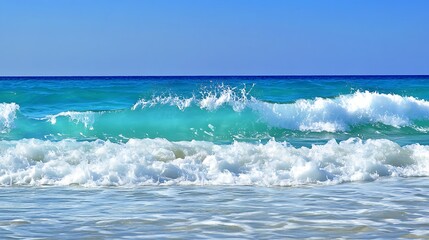 Fototapeta premium waves on the sea