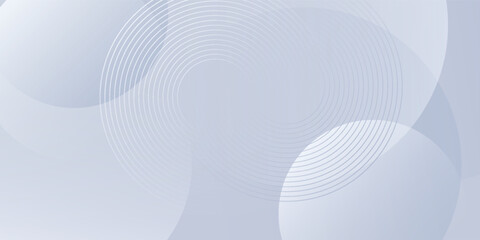 Abstract grey background with dynamic circle lines.