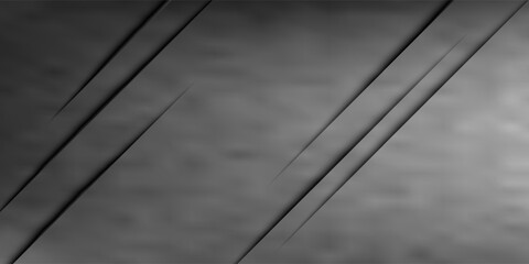 Gray and black diagonal line architecture geometry tech abstract subtle background vector illustration.