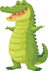 Naklejka premium Dinosaur Cartoon Mascot Illustration Character Vector Clip-art Hand-drawn Logo Design