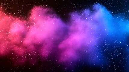 Cosmic Nebula Clouds in Deep Space