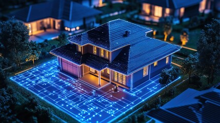 Smart Home Technology Concept