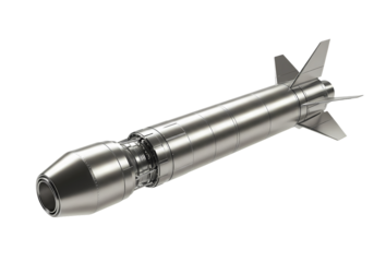 Advanced Guided Missile System Design Technology  Specifications on Transparent background