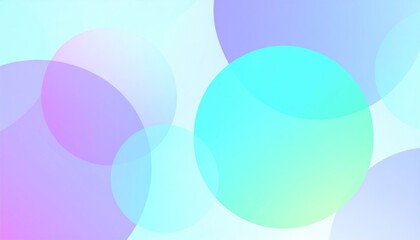 Obraz premium Abstract colorful backdrop design with round blue and pink elements like shiny glass spheres