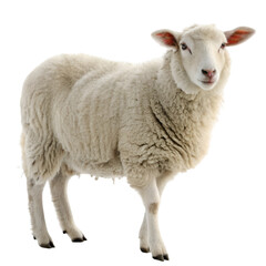 Obraz premium Sheep isolated on transparent background