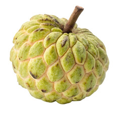 Obraz premium Custard apple isolated on transparent background