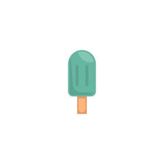 Tasty Icecream icon logo flat vector design