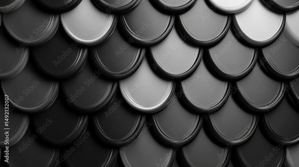 Poster abstract fish scale pattern texture