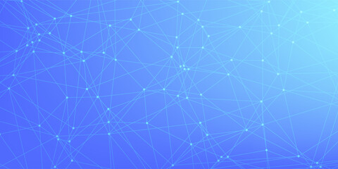 abstract colorful geometric background with triangle shape pattern and molecular