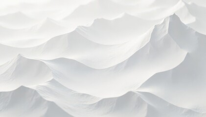 Obraz premium Immaculately smooth, unblemished white surface, smooth, white, clean