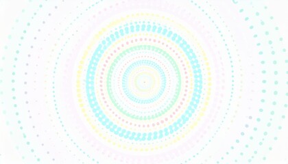 Colorful abstract backdrop with round geometric design and psychedelic vector illustration