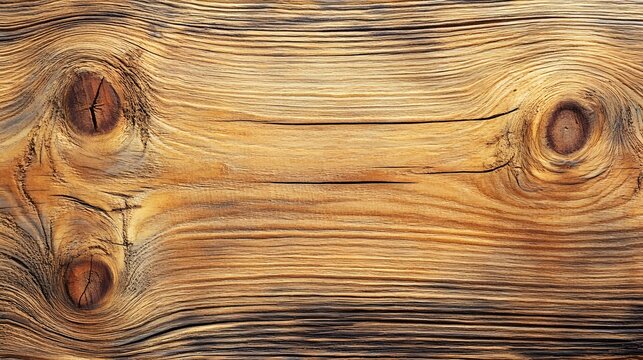 Photograph of textured wood grain with knots and swirling patterns.