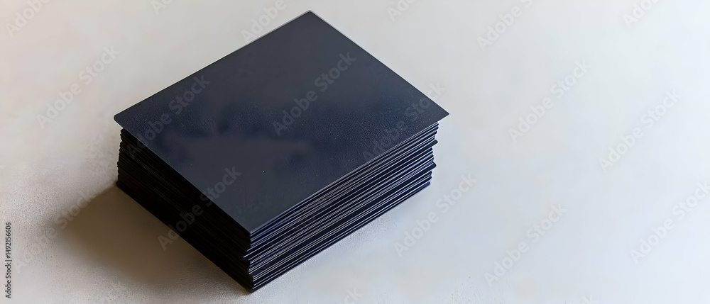 Poster dark box with intricate pattern on light background