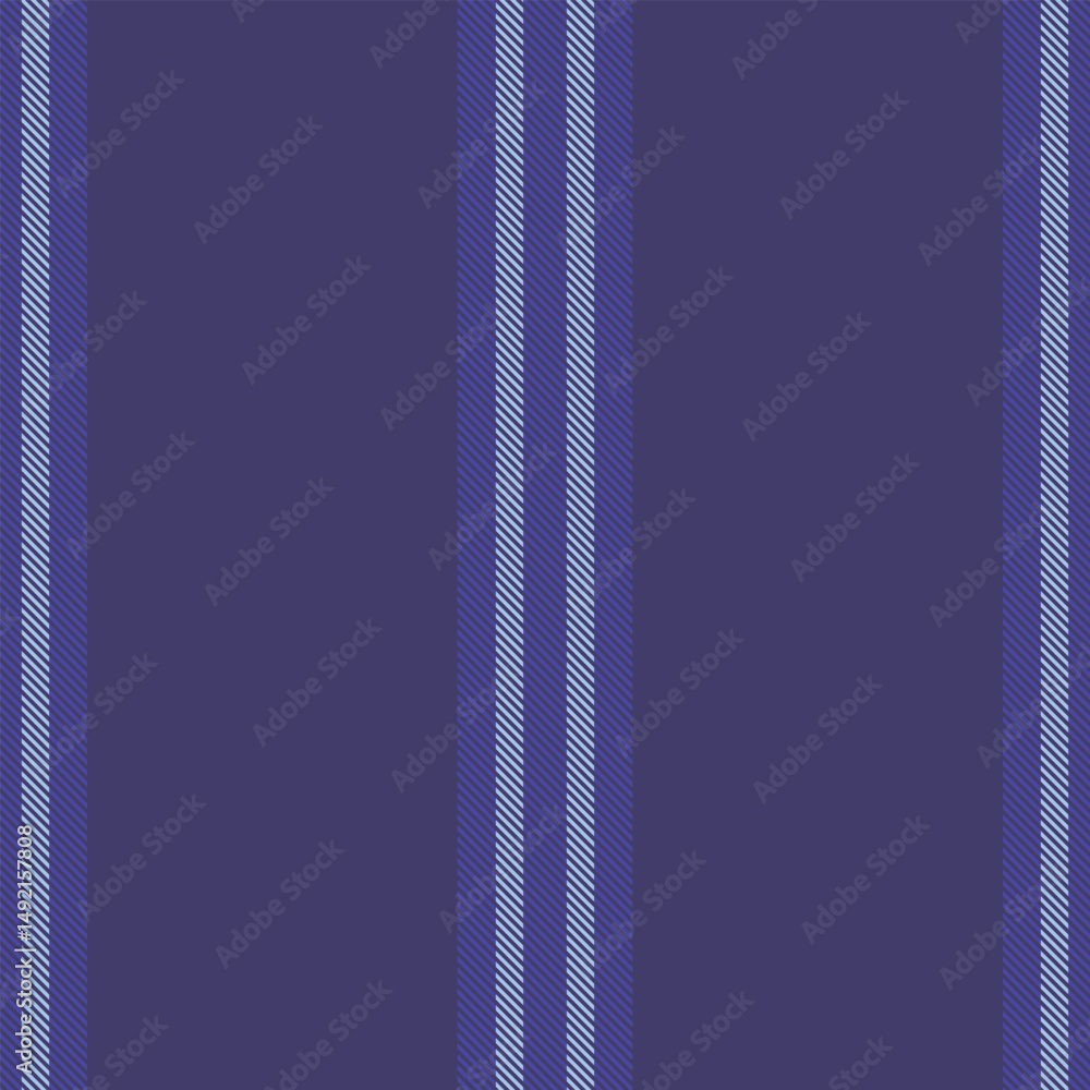 Poster elegant vertical stripes in muted blues create a sophisticated textile pattern. perfect for backgrou