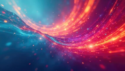 Fototapeta premium Abstract swirling motion blur, vibrant colors, dynamic energy, artistic background , abstract, soft