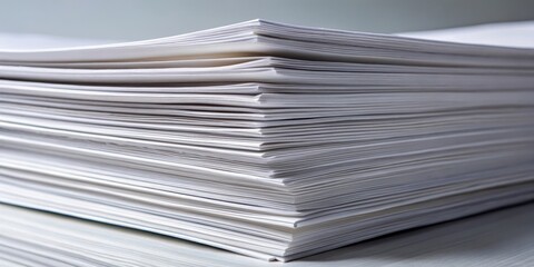 A photograph of a tightly wound stack of paper with individual sheets creased and partially unfolded, folds
