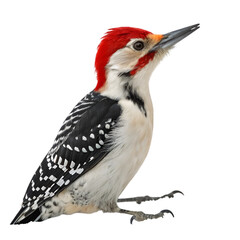 Wood pecker isolated on transparent background