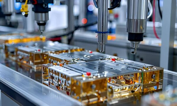 Automated Precision Manufacturing: Robotic Assembly Line