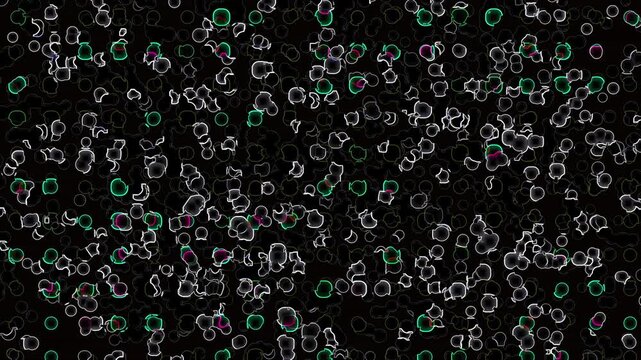 binary code background loop