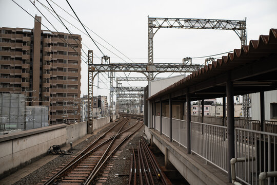 日本、大阪府、京阪本線、守口市駅、京阪電車、電車、交通