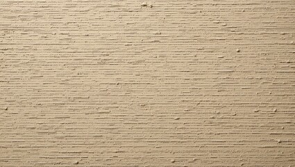 A close-up of a textured wall surface exhibiting a natural beige tone with subtle variations and lines.