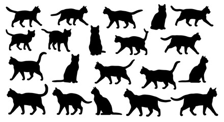 Midnight Prowlers: A Feline Symphony AI Generated