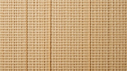 A close-up view of a woven texture in neutral tones, perfect for backgrounds and design projects.