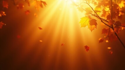 Warm amber to rustic brown radial gradient background ideal for fall marketing seasonal menus and craft packaging